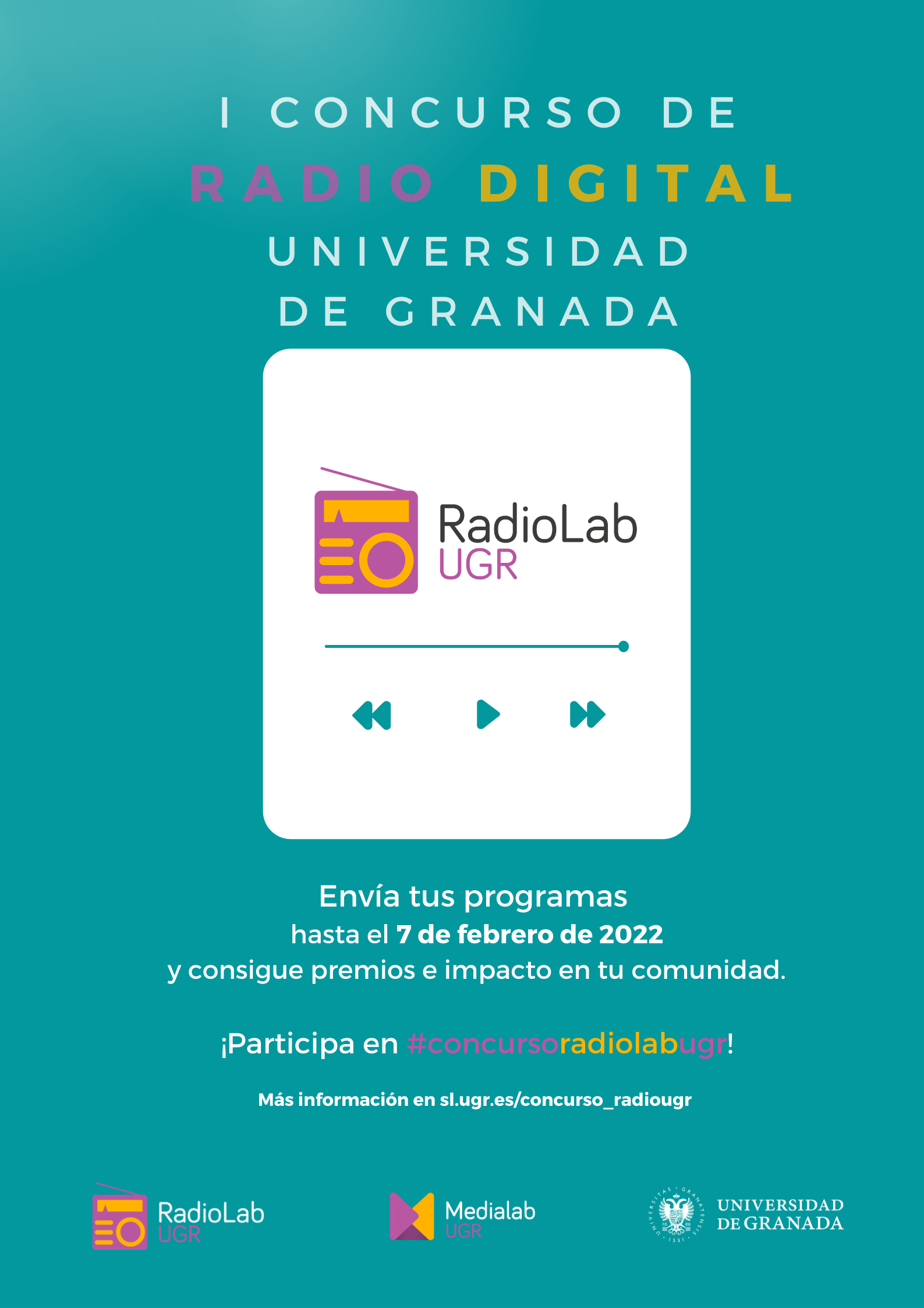 Primera acción formativa I Concurso de Radio Digital Radiolab UGR
